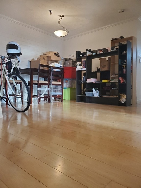 view of storage room