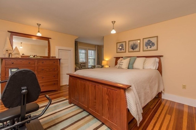 44 Fairview St, Fitchburg, MA 01420 - bedroom featuring light wood-style flooring and baseboards