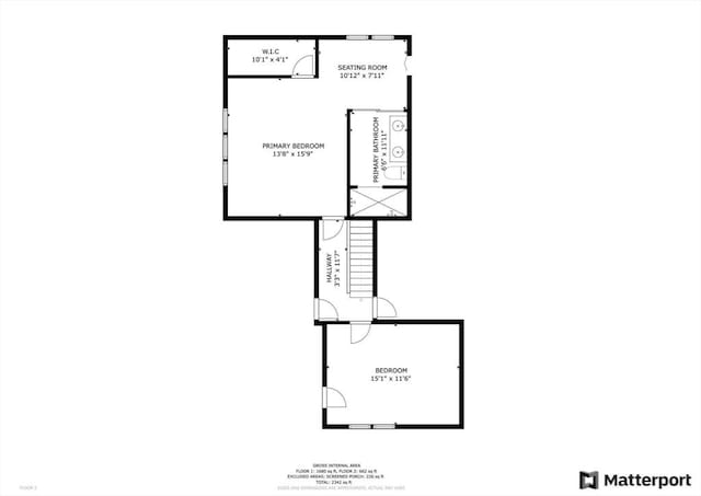 44 Fairview St, Fitchburg, MA 01420 - plan