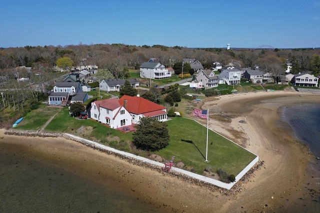 birds eye view of property featuring a residential view