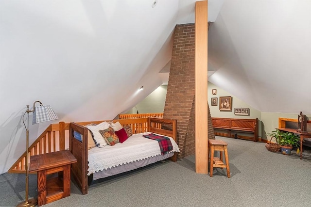 213 N Worcester St, Norton, MA 02766 - carpeted bedroom with lofted ceiling