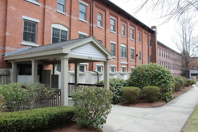 view of property