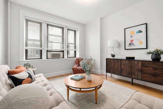 50 Jamaicaway Unit 8, Boston, MA 02130 - living room featuring light wood-style flooring and baseboards