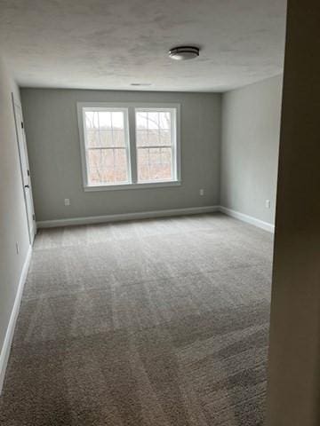 unfurnished room with carpet flooring