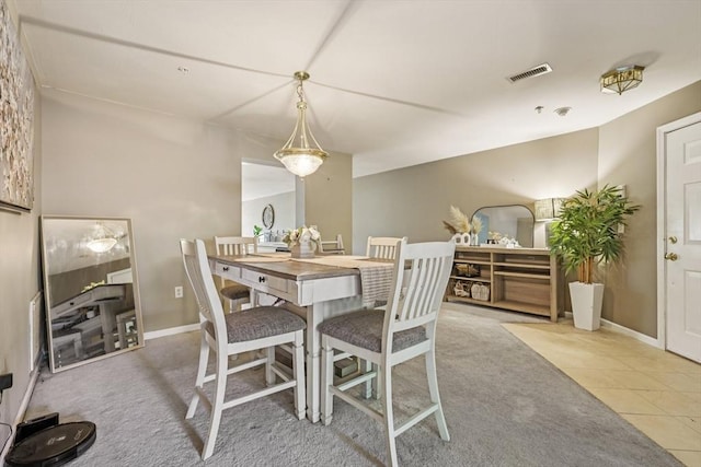 1 Riverview Blvd Unit 2-106, Methuen, MA 01844 - dining room featuring tile patterned floors, carpet flooring, and baseboards