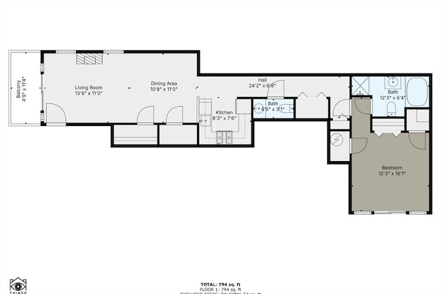 view of layout