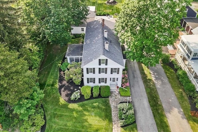 57 Highland St, Holden, MA 01520 - view from above of property