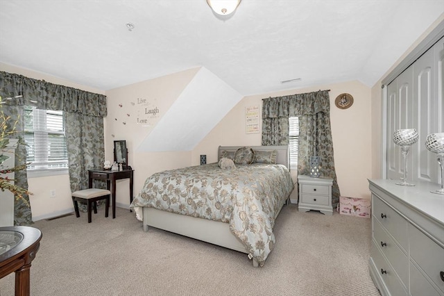 14 Watson St Unit 4, Lowell, MA 01852 - bedroom with light colored carpet and lofted ceiling