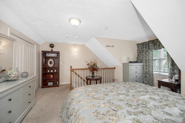 14 Watson St Unit 4, Lowell, MA 01852 - bedroom featuring light colored carpet and lofted ceiling