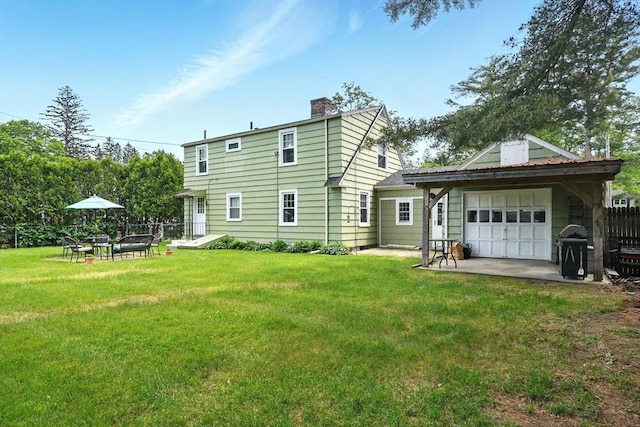 2480 Wilbraham Rd, Springfield, MA 01129 - back of property with a chimney