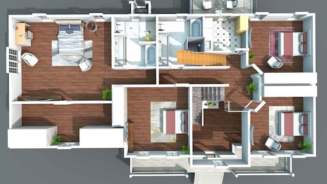 view of layout
