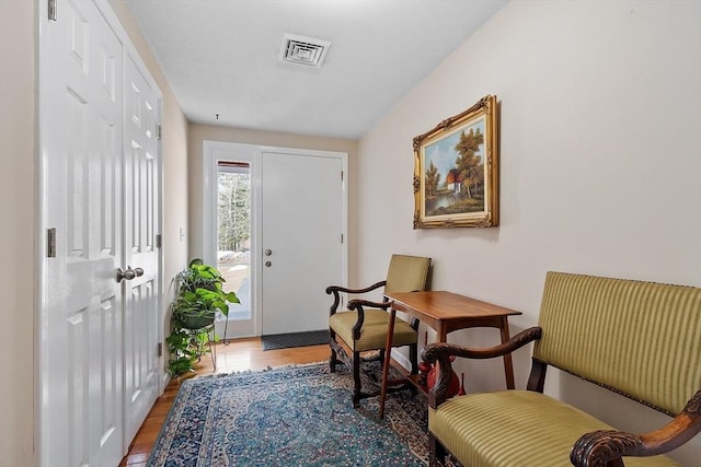 407 Mountain Rd, Jaffrey, NH 03452 - interior space featuring wood finished floors and visible vents