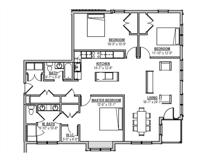 18 Franklin Unit 303A, Salem, MA 01970 - room layout