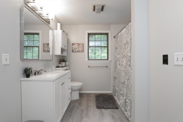 419 Southwick Rd Unit A3, Westfield, MA 01085 - full bathroom featuring vanity, wood finished floors, and a shower with shower curtain