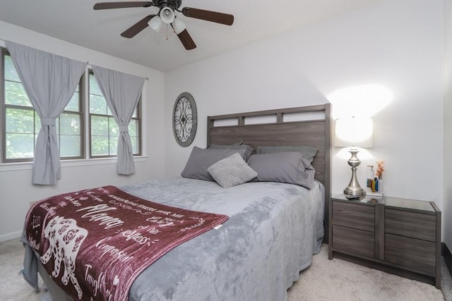 419 Southwick Rd Unit A3, Westfield, MA 01085 - bedroom featuring light colored carpet and ceiling fan