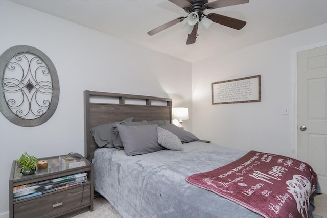 419 Southwick Rd Unit A3, Westfield, MA 01085 - carpeted bedroom featuring a ceiling fan