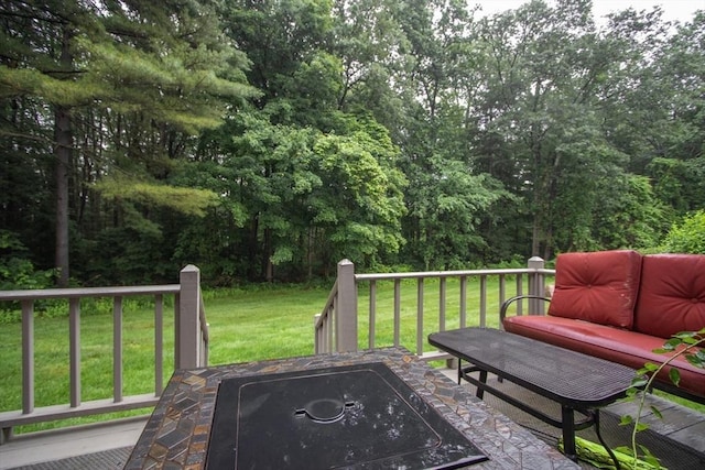 419 Southwick Rd Unit A3, Westfield, MA 01085 - view of patio featuring a wooden deck