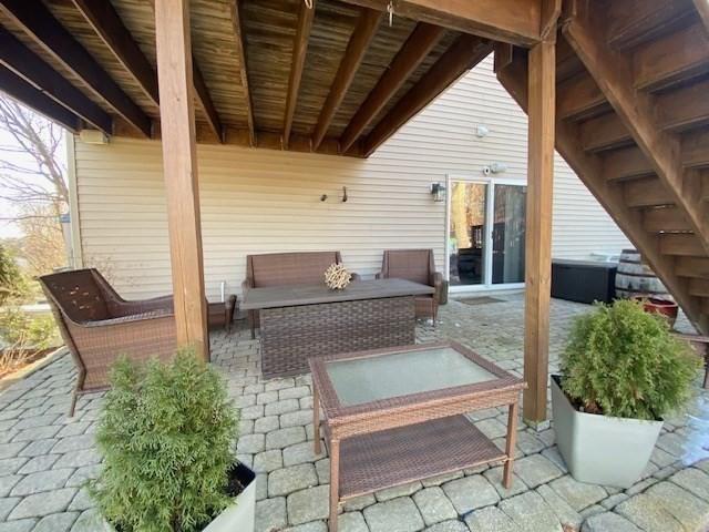 view of patio / terrace with an outdoor living space