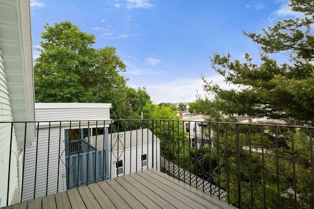 114 Byron St, Boston, MA 02128 - view of wooden deck