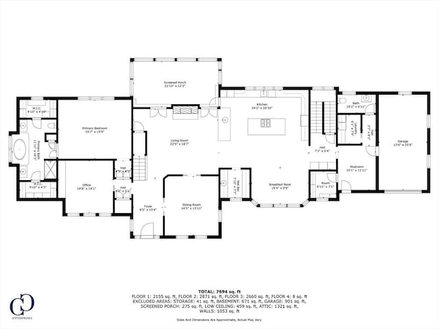 54 Garrison Dr, Scituate, MA 02066 - floor plan / room layout