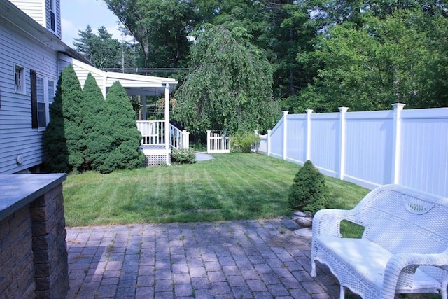 47-49 Dean St, Norton, MA 02766 - view of patio