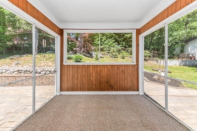 126 Scott Cir, Dedham, MA 02026 - unfurnished sunroom featuring healthy amount of natural light