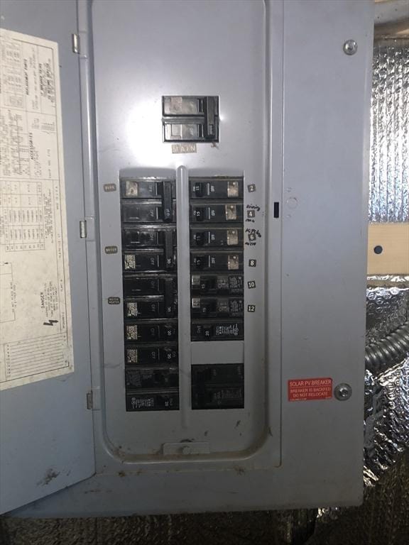 31 Benham St, Orange, MA 01364 - utility room featuring electric panel