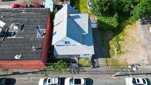 12 Charles St, Brockton, MA 02301 - aerial view of property and surrounding area