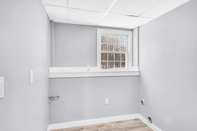 washroom featuring light hardwood / wood-style flooring