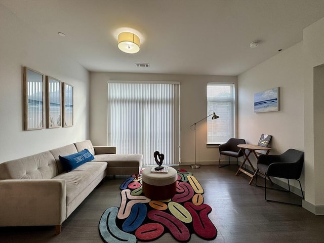 99 Tremont Unit 205, Boston, MA 02135 - living room featuring wood finished floors and baseboards