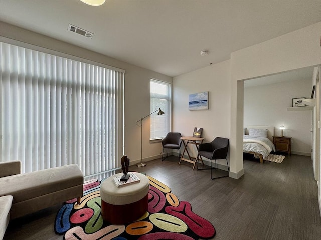 99 Tremont Unit 205, Boston, MA 02135 - living area with wood finished floors and baseboards