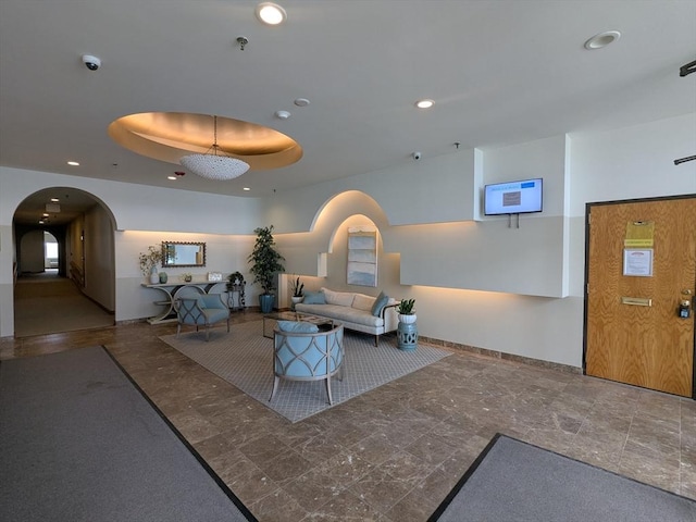 474 Revere Beach Blvd Unit 205, Revere, MA 02151 - lobby featuring recessed lighting and a surveillance system