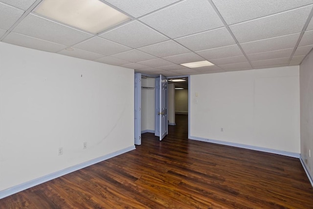 27 Chestnut Hill, South Hadley, MA 01075 - finished basement with wood finished floors and a drop ceiling