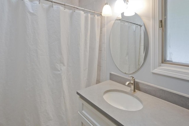 27 Chestnut Hill, South Hadley, MA 01075 - full bath featuring vanity and a shower with shower curtain