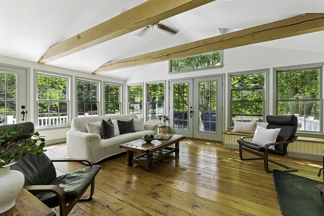 26 E St, Hopkinton, MA 01748 - sunroom with french doors