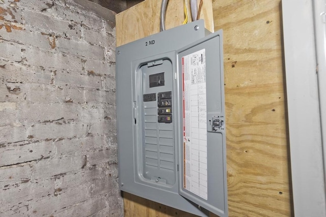 utilities with electric panel