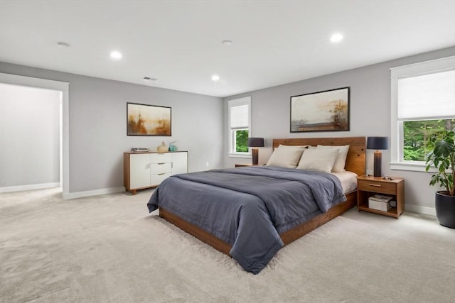 15 Village Ln Unit 15, Wayland, MA 01778 - bedroom with light colored carpet and recessed lighting