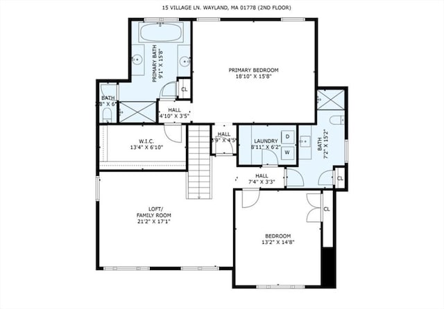 15 Village Ln Unit 15, Wayland, MA 01778 - view of property floor plan