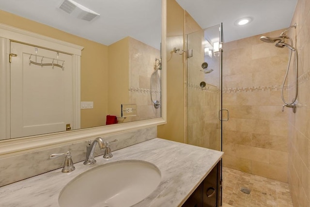 8 Colbourne Cres Unit 1, Brookline, MA 02445 - full bathroom with a stall shower and vanity