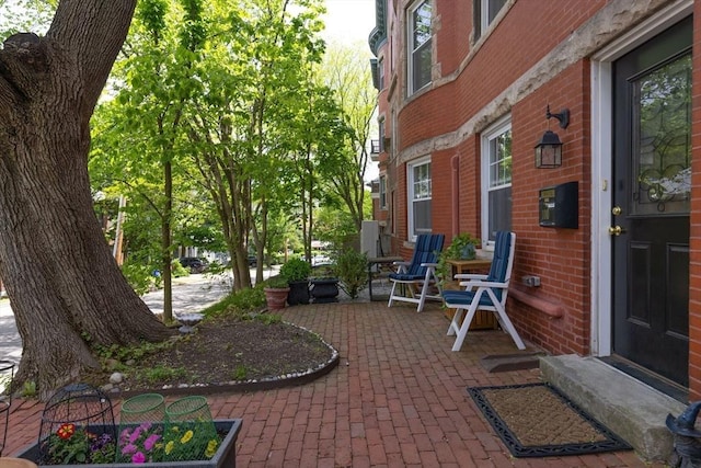 8 Colbourne Cres Unit 1, Brookline, MA 02445 - view of patio / terrace