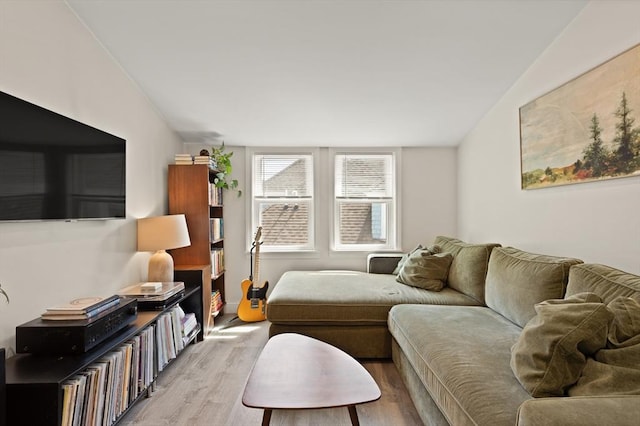 870 S S Unit 3, Boston, MA 02131 - living area featuring wood finished floors and lofted ceiling
