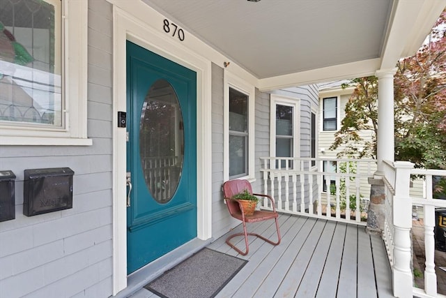 870 S S Unit 3, Boston, MA 02131 - doorway to property with covered porch