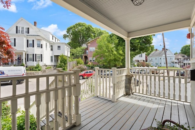 870 S S Unit 3, Boston, MA 02131 - deck with a residential view