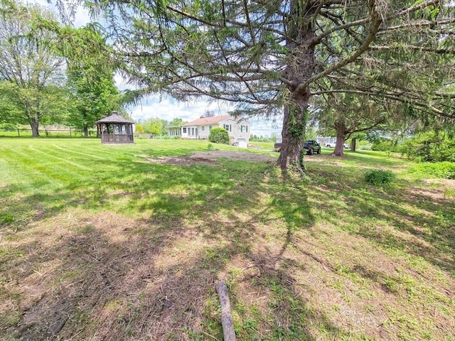 264 Dresser Hill Rd, Dudley, MA 01571 - view of green lawn with a gazebo
