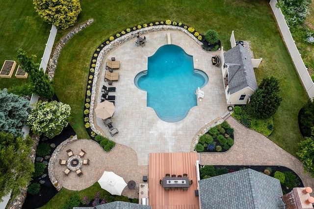 bird's eye view