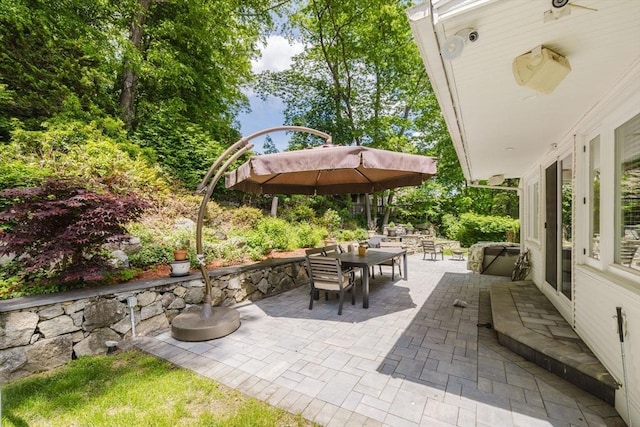 35 Williams St, Lincoln, RI 02865 - view of patio featuring outdoor dining space