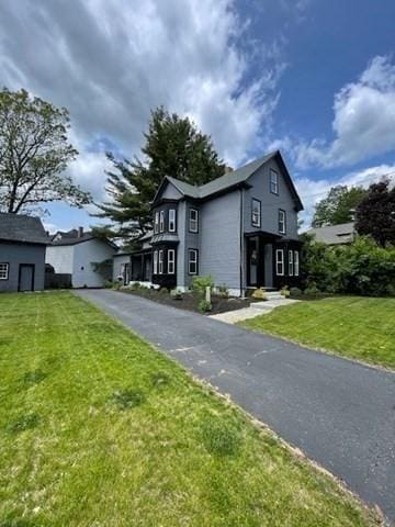 36 Circle St, Templeton, MA 01436 - view of front facade featuring a front yard