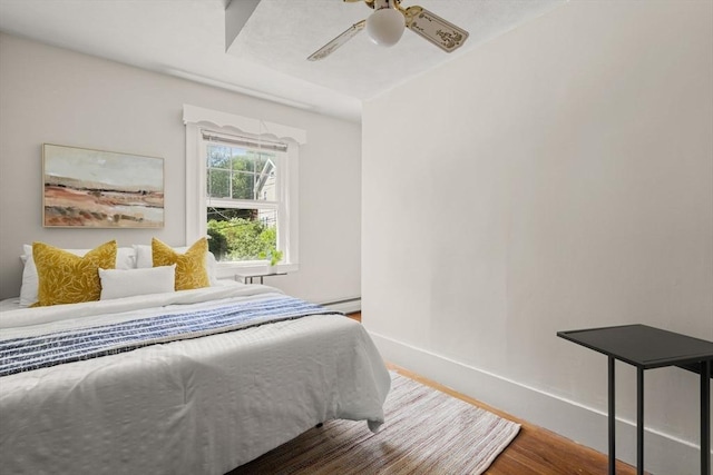 15 Newland Rd, Arlington, MA 02474 - bedroom with wood finished floors and ceiling fan