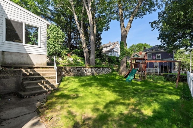 15 Newland Rd, Arlington, MA 02474 - view of yard with a playground