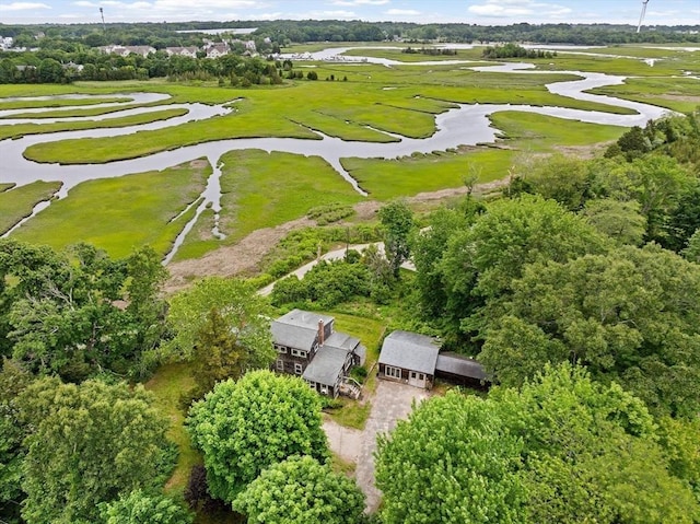 146 Chief Justic Cushing Hwy, Scituate, MA 02066 - bird's eye view of a nearby body of water and a golf club